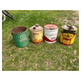 5 Gallon Oil Cans