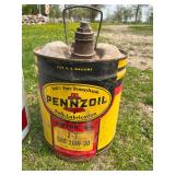 5 Gallon Oil Cans