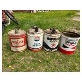 5 Gallon Oil Cans