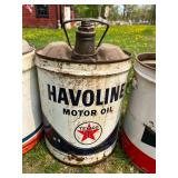 5 Gallon Oil Cans