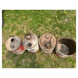 5 Gallon Oil Cans