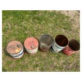 5 Gallon Oil Cans