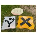 Decommissioned Road Signs