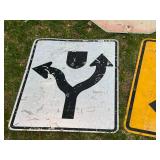 Decommissioned Road Signs