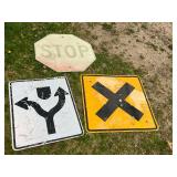 Decommissioned Road Signs