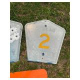 Decommissioned Road Signs