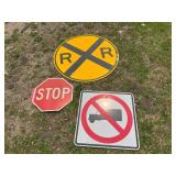 Decommissioned Road Signs