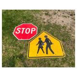 Decommissioned Road Signs