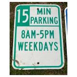 Parking & Traffic Flow Signs