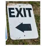 Parking & Traffic Flow Signs