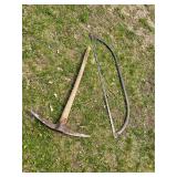 Pick Axe & Long Saw