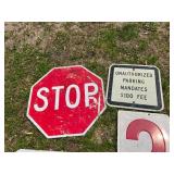 Assorted Metal Signs