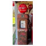 Martin & Schwartz Model 80 Gas Pump with Flying A Ethyl Gasoline Reproduction Topper