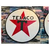 2 Texaco Wood Signs