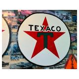 2 Texaco Wood Signs
