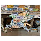 2 Pegasus Horses License Plate Artwork