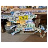 2 Pegasus Horses License Plate Artwork