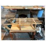 Vintage Wood Snow Sled
