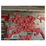 Large Pegasus Horse License Plate Art