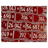 Large Pegasus Horse License Plate Art