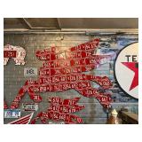 Large Pegasus Horse License Plate Art