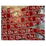 Large Pegasus Horse License Plate Art