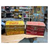 Pair of Coca-Cola Chests Made From Vintage Coke Crates