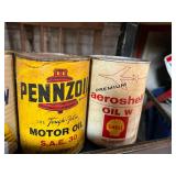 Justice Bros Can Rack Full of Oil Cans