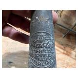 Vintage Glass Oil Jars with Carrier