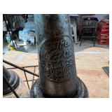 Vintage Glass Oil Jars with Carrier