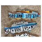 Fish Artwork from License Plates
