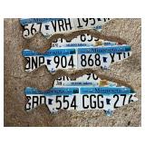 Fish Artwork from License Plates