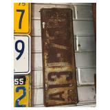 Large Lot of Antique & Vintage License Plates