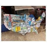 United States Map Artwork