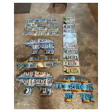 License Plate Artwork - 5 Pieces