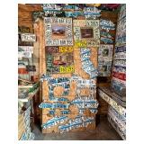 Large Lot of License Plate Artwork - 17 Pieces