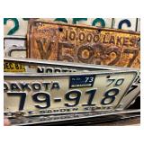 2 Boxes of License Plates