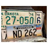 2 Boxes of License Plates