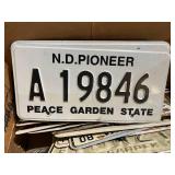 2 Boxes of License Plates