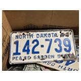 2 Boxes of License Plates