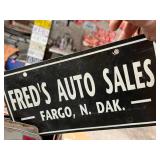 2 Boxes of License Plates including 1948 MN in Original Package & Many More