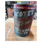 Mixed Vintage Lot - Grain Belt Cans, Sweet Clover Dairy Milk Jugs & Scott