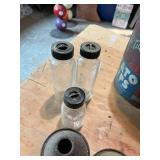 Mixed Vintage Lot - Grain Belt Cans, Sweet Clover Dairy Milk Jugs & Scott