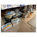 Large Lot of ND License Plates