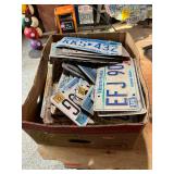 Box of License Plates