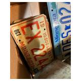 Box of License Plates