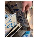 Box of License Plates