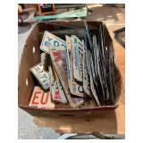 Box of License Plates