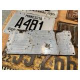 1911 MN Porcelain Plate, 1916 Ohio, 1949 MN Matching Plates & Many More High Value Plates