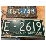 1911 MN Porcelain Plate, 1916 Ohio, 1949 MN Matching Plates & Many More High Value Plates